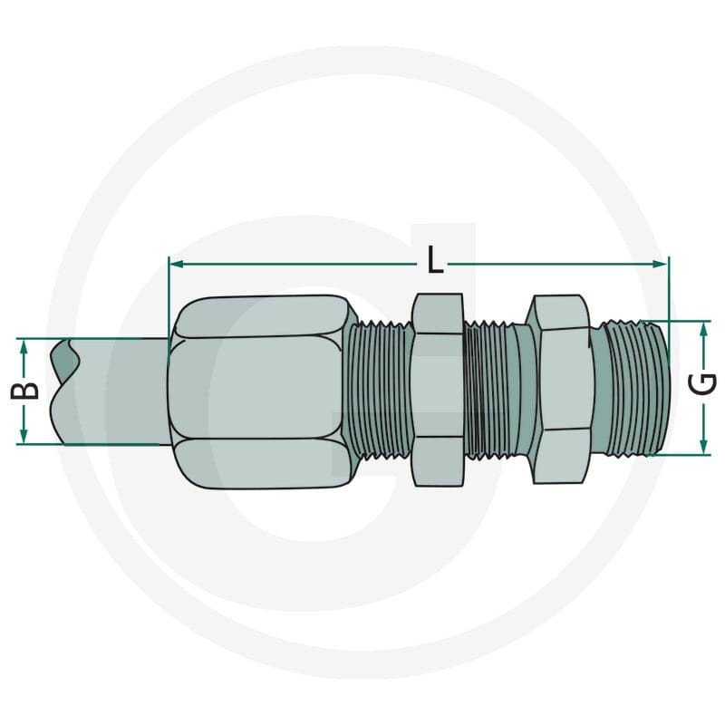 Wabco Złączka gwintowana 8288938212110 - Sklep PoltechParts