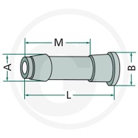 Wabco Króciec przewodu 8288931204244 - Sklep PoltechParts