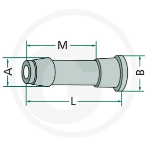 Wabco Króciec przewodu 8288931204244