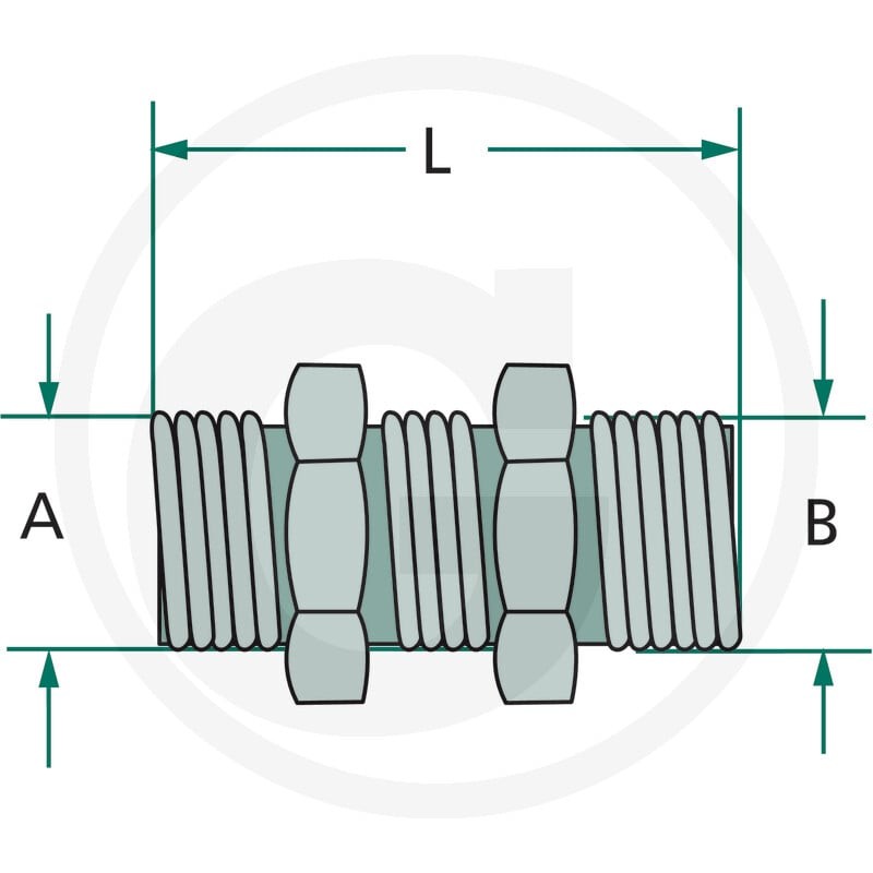 Wabco Króciec podwójny 8288931023144 - Sklep PoltechParts