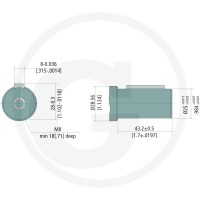 M+S Silnik MP 400cc D=25mm 1/2'’ 11977026 - Sklep PoltechParts