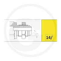 Faster Gniazdo 3CFHF gwint zew. 3/4" UNF Schott 86004448 - Sklep PoltechParts