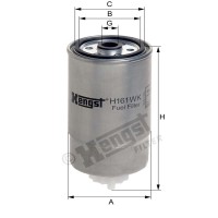 Hengst Filtr paliwa H161WK 866H161WK - Sklep PoltechParts