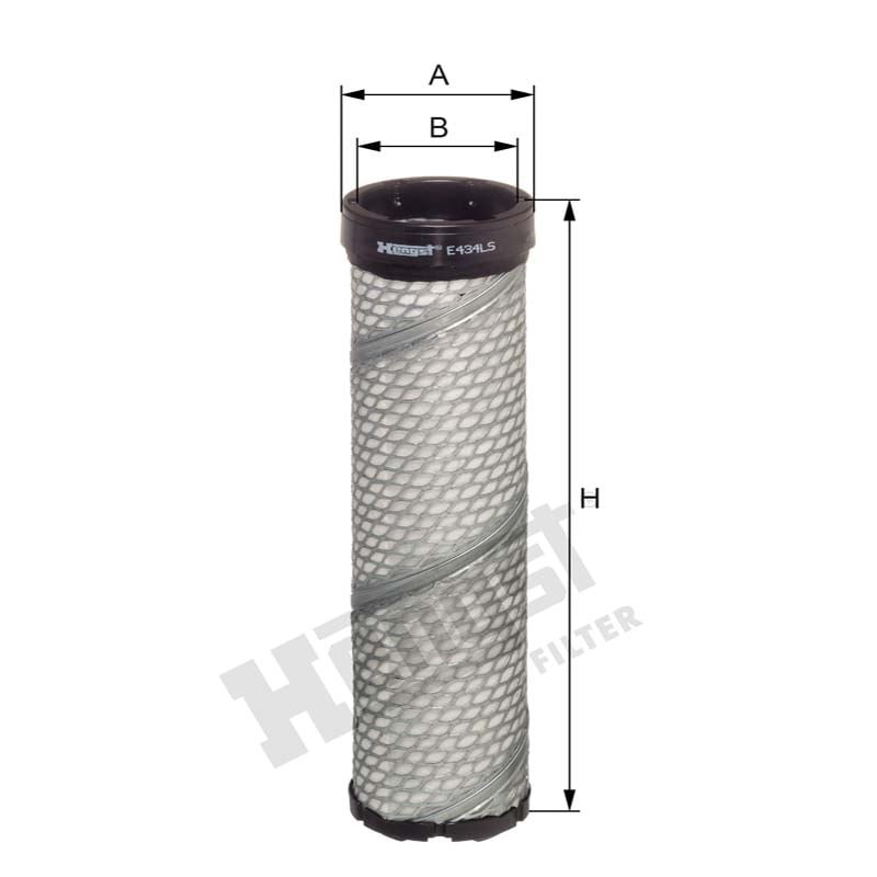 Hengst Filtr powietrza 866E434LS - Sklep PoltechParts
