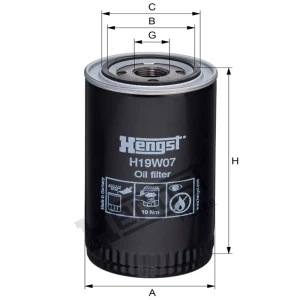 Hengst Filtr oleju 866H19W07