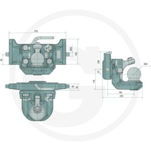 Scharmüller Zaczep automatyczny 77707633542