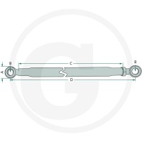 GRANIT Drążek stabilizatora 71899050 - Sklep PoltechParts