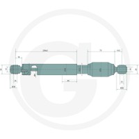 Stabilus Amortyzator gazowy 6549708884 - Sklep PoltechParts