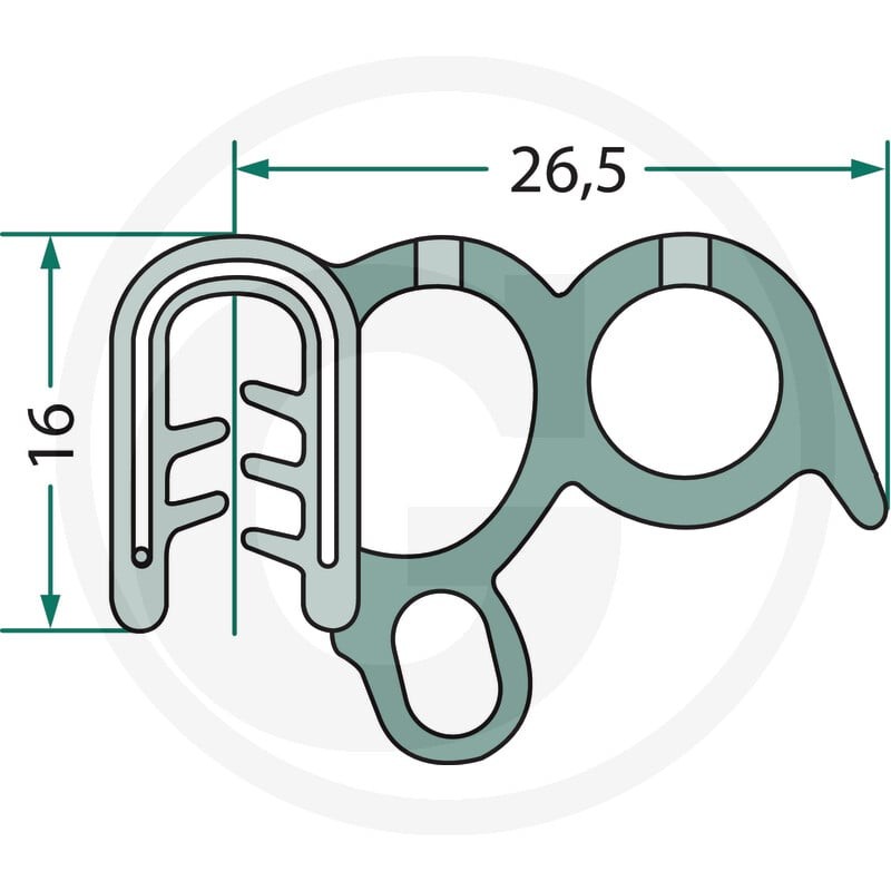 GRANIT Uszczelka 654A2548 - Sklep PoltechParts