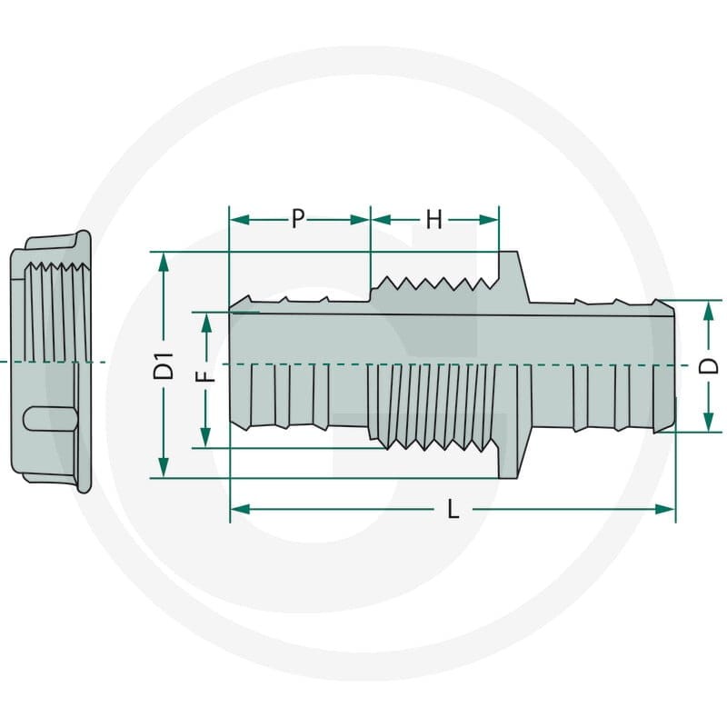 ARAG Przyłącze węża 670108425 - Sklep PoltechParts