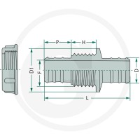ARAG Przyłącze węża 670108425 - Sklep PoltechParts