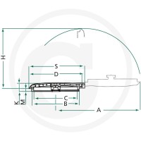 ARAG Pokrywka uchylna 670356265 - Sklep PoltechParts