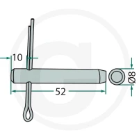 GRANIT Sworzeń ścinany 6470915882100F - Sklep PoltechParts