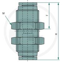 GRANIT B-GSV-6-KU Przyłącze proste grodziowe 60603170230 - Sklep PoltechParts