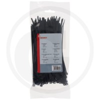 GRANIT Opaski kablowe odpinane, czarne 100 szt. 500KB200122 - Sklep PoltechParts