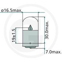 Philips Żarówka kulista R10W 44713814MDCP - Sklep PoltechParts