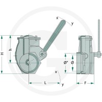 MZ Zasuwa dźwigniowa 405003070000 - Sklep PoltechParts