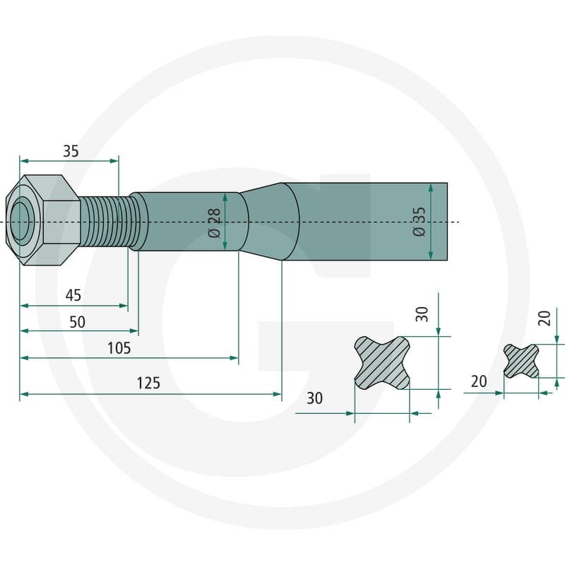 SHW Ząb 43008852200 - Sklep PoltechParts