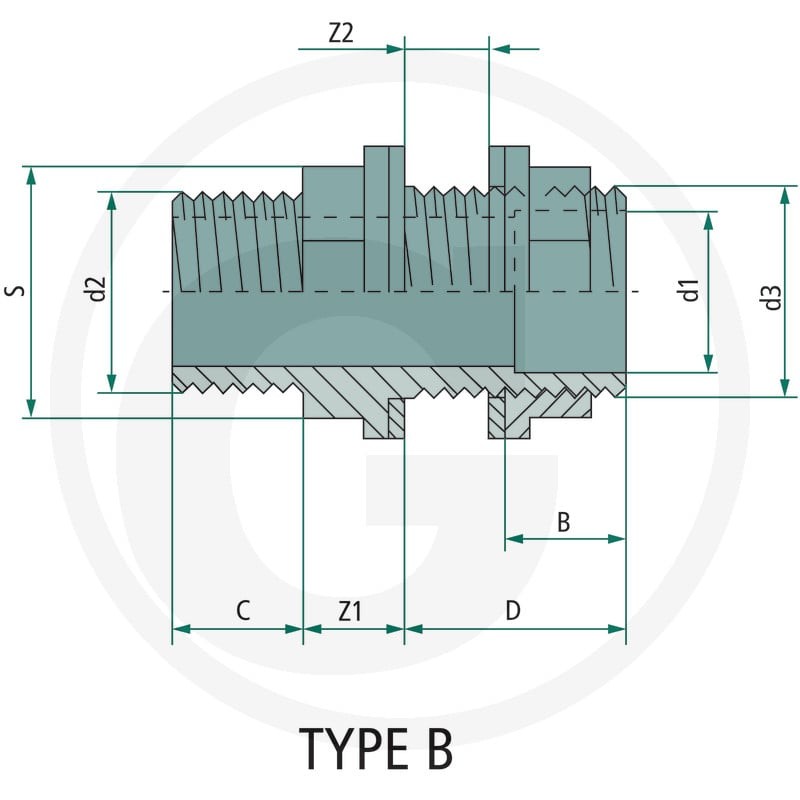 GRANIT Przyłącze zbiornika 40504050669 - Sklep PoltechParts