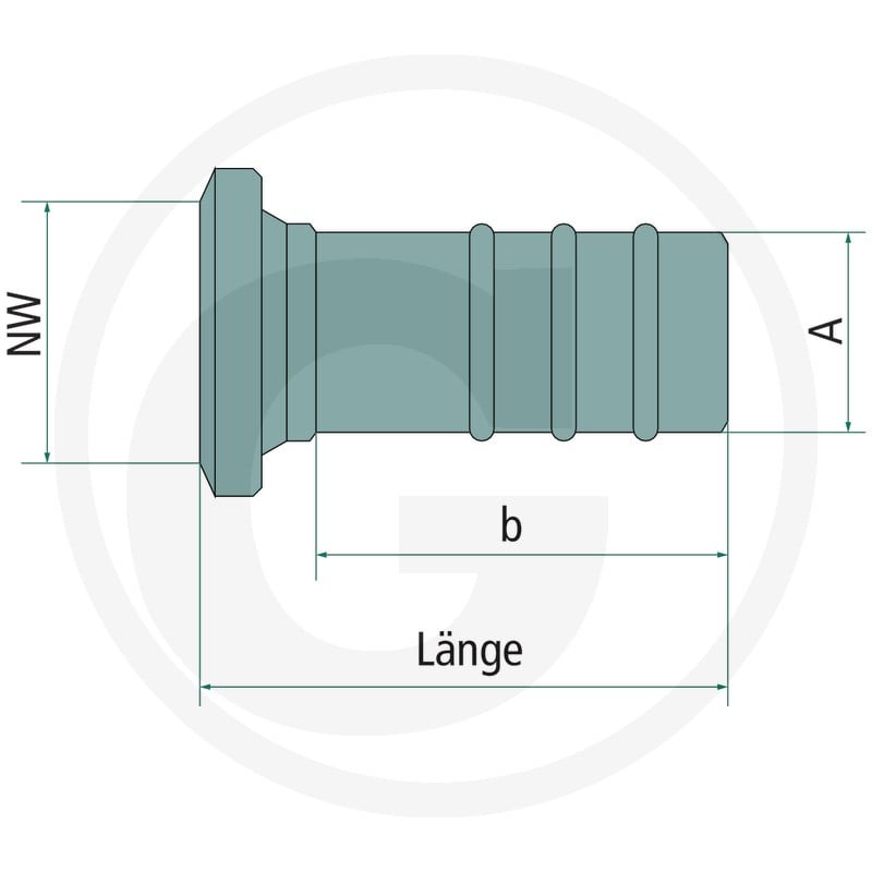 BAUER Zbiornik S78 z przyłączem węża HK 108 405BG1050711 - Sklep PoltechParts