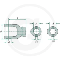 Walterscheid Widełki piasty 395040211 - Sklep PoltechParts