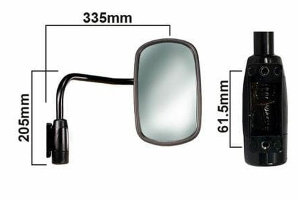 Lusterko na ramieniu teleskopo