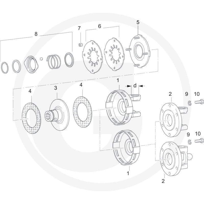 Walterscheid Obudowa sprzęgła 395185836 - Sklep PoltechParts