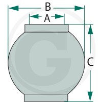 Walterscheid Kula łącznika górnego 395204783 - Sklep PoltechParts