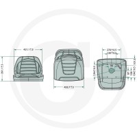 GRANIT Siedzenie 25270290 - Sklep PoltechParts