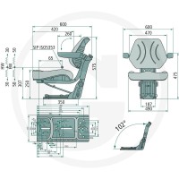 GRANIT Siedzenie 24000118 - Sklep PoltechParts