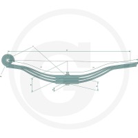 Schomäcker Resor paraboliczny 22023-35-00-00F - Sklep PoltechParts