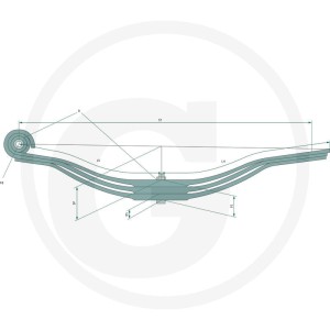 Schomäcker Resor paraboliczny 22023-35-00-00F