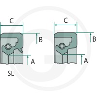FAD Pierścień uszczelniający promieniowy 220324F023 - Sklep PoltechParts