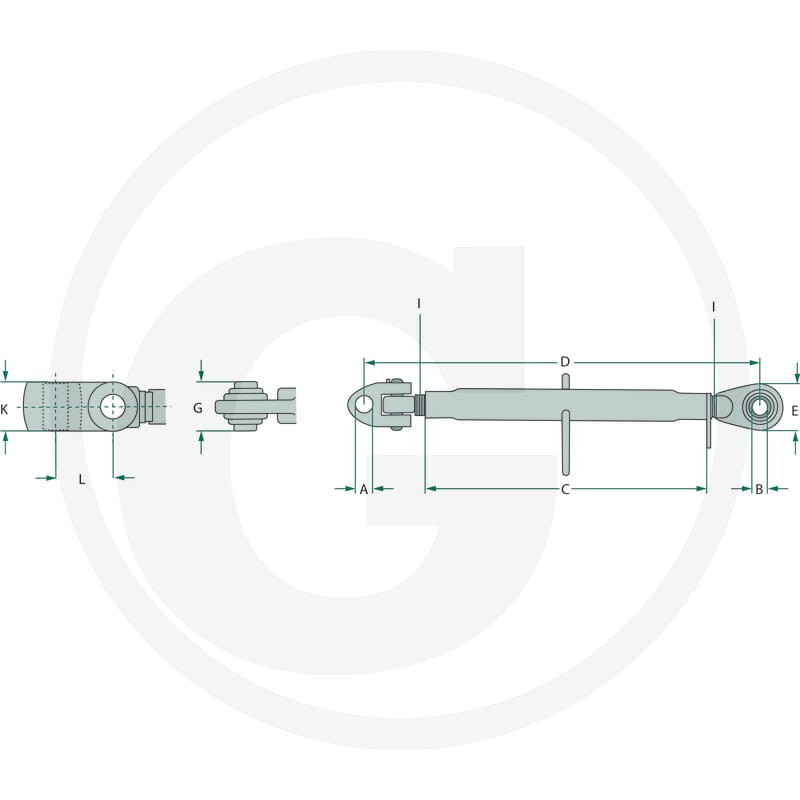 GRANIT Łącznik górny mechaniczny 200118117 - Sklep PoltechParts