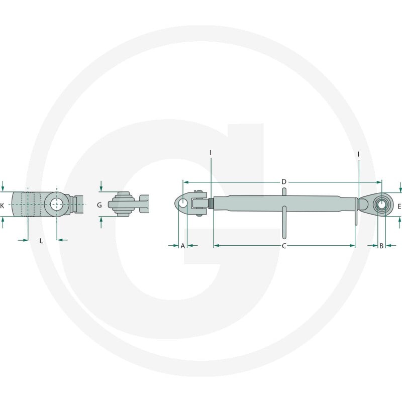 GRANIT Łącznik górny mechaniczny 200118193 - Sklep PoltechParts