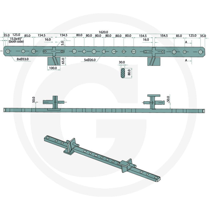 GRANIT Belka polowa 200DB066 - Sklep PoltechParts
