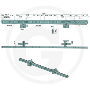 GRANIT Belka polowa 200DB066