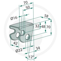 GRANIT Łożysko 22010341 - Sklep PoltechParts