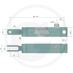 FAD Siłownik hamulcowy 220AX94125