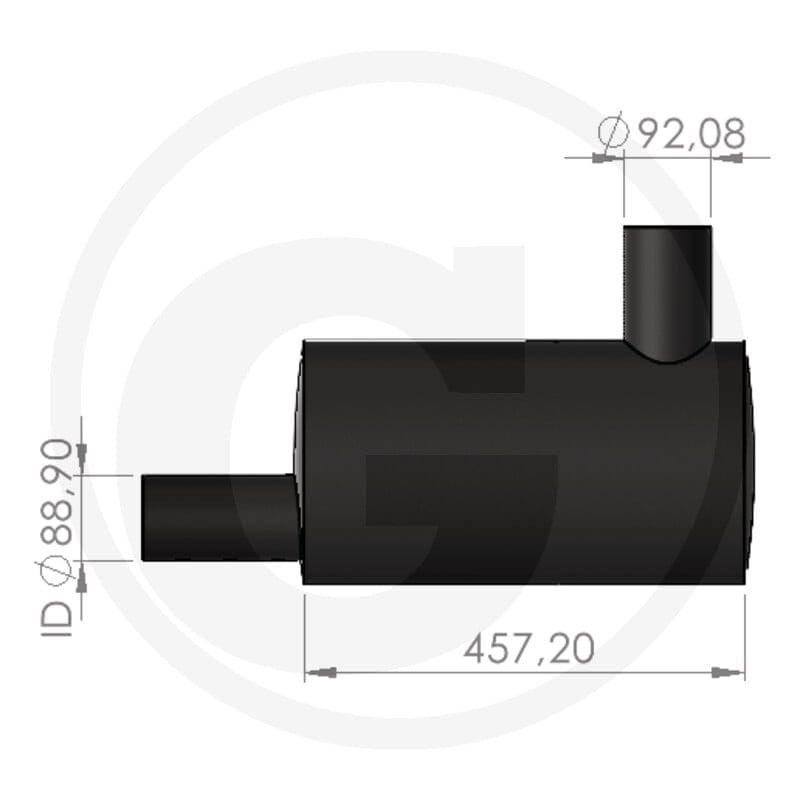 Tłumik 23815AGT0601 - Sklep PoltechParts
