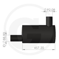 Tłumik 23815AGT0601 - Sklep PoltechParts