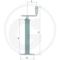 SIMOL Stopka podporowa 220P546 - Sklep PoltechParts