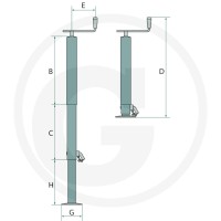SIMOL Stopka podporowa 220P5603SF - Sklep PoltechParts
