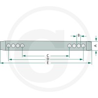 GRANIT Sworzeń łącznika górnego 200129336 - Sklep PoltechParts