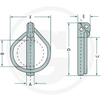 Rübig Zawleczka zatrzaskowa 20001382000 - Sklep PoltechParts