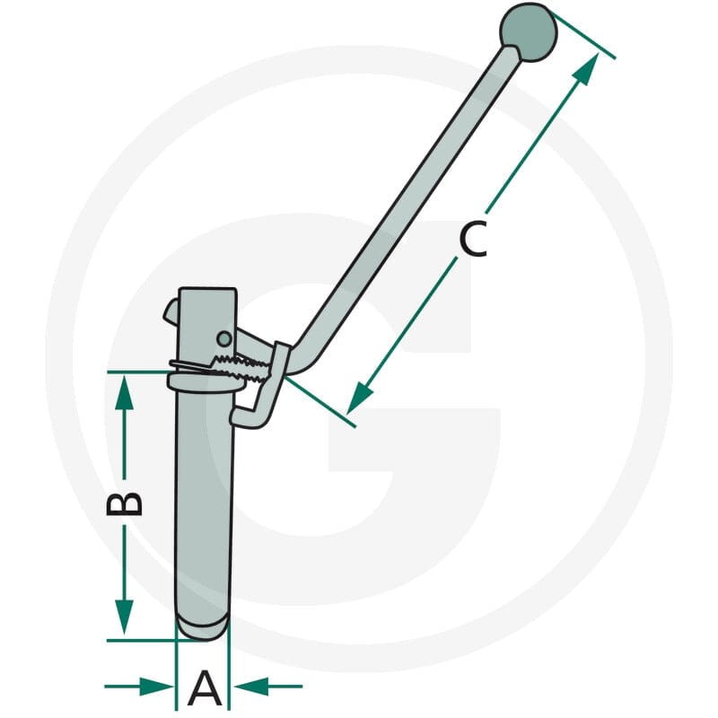 GRANIT Sworzeń zaczepu 20013114 - Sklep PoltechParts
