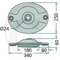 GRANIT Tarcza tnąca 64756450110F - Sklep PoltechParts
