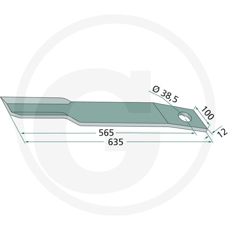 GRANIT Nóż 18063-IND-247L - Sklep PoltechParts