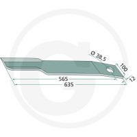 GRANIT Nóż 18063-IND-247L - Sklep PoltechParts