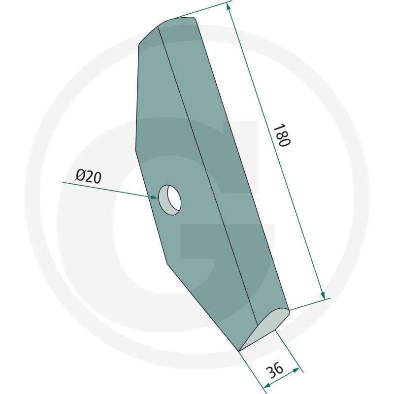 GRANIT Szyna robocza 1800600017 - Sklep PoltechParts